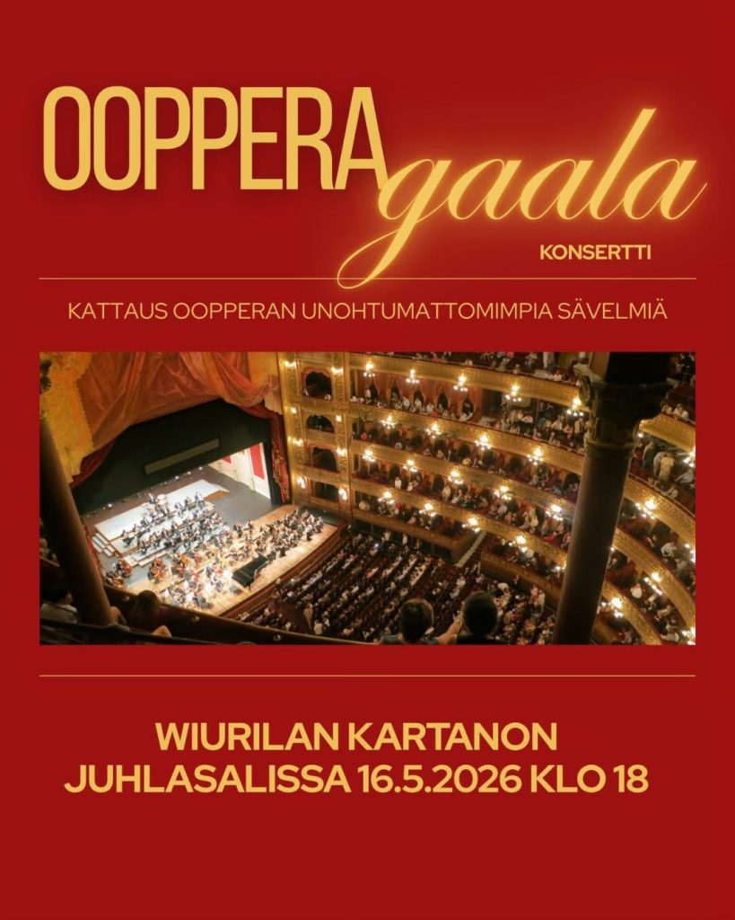 Oopperagaala Wiurilassa 16.5.