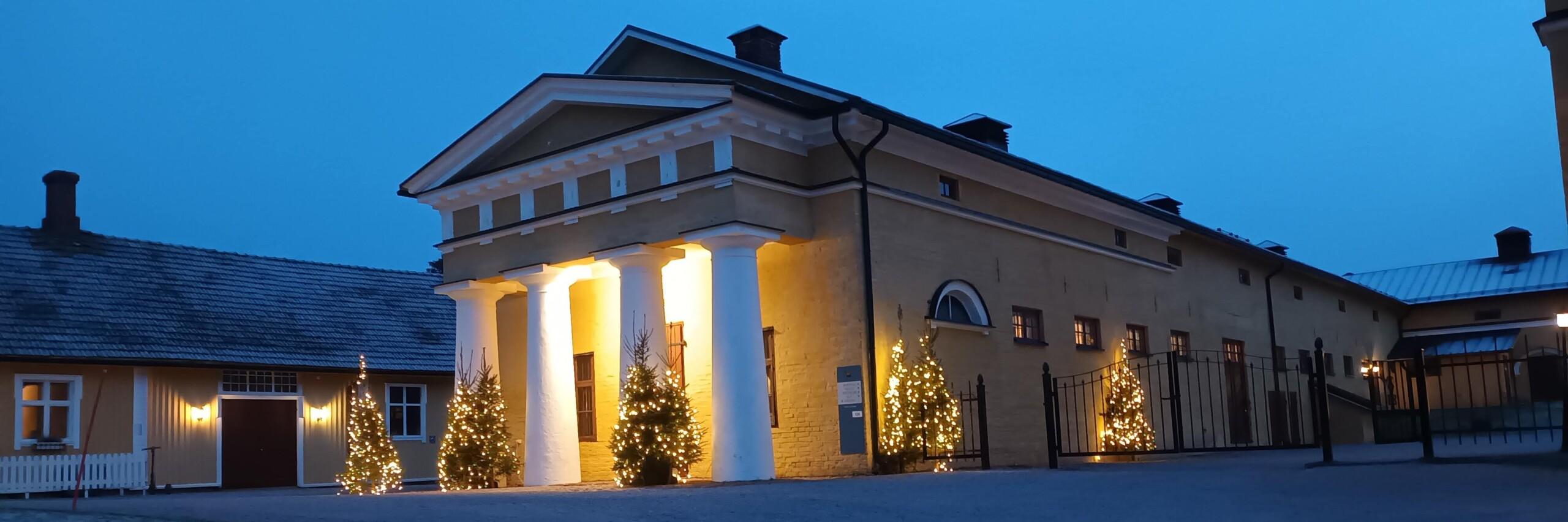 Wiurilan talouskeskus joulun aikaan